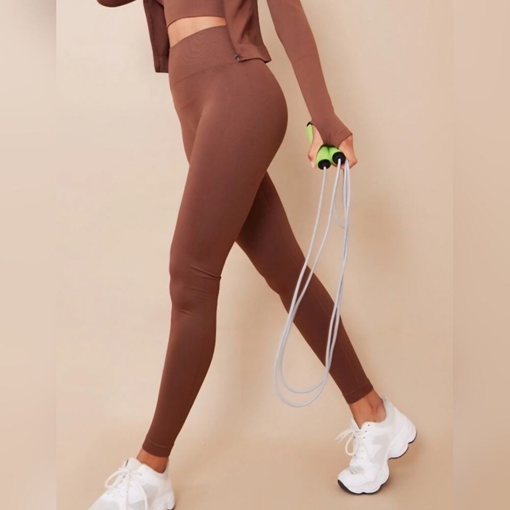 NWT PrettyLittleThing Seamless High Waisted Gym Leggings